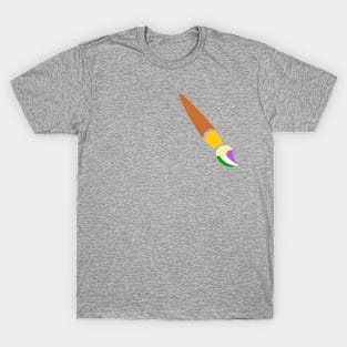 Genderqueer Pride Paintbrush T-Shirt